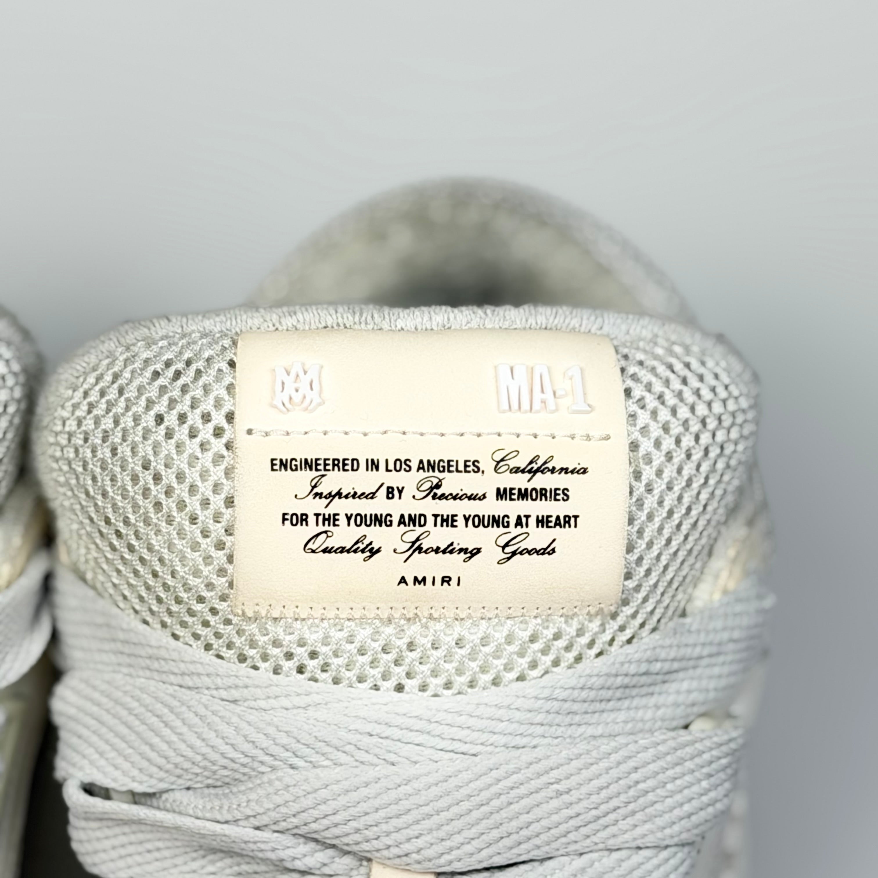 Amiri MA-1 Alabaster White Sneakers