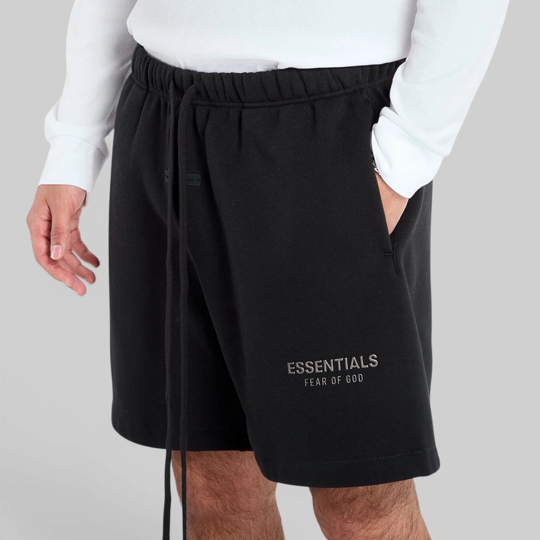 Pantaloni Scurti Essentials Fear Of God "Jet Black"