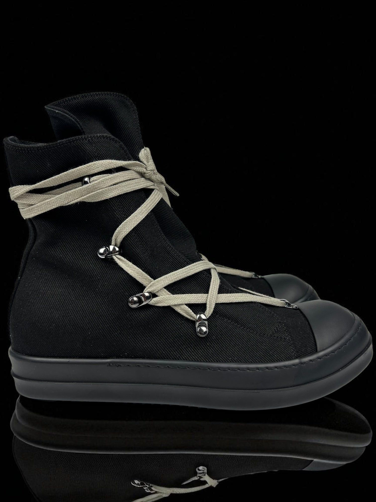 Rick Owens Ramones Hexagram Black