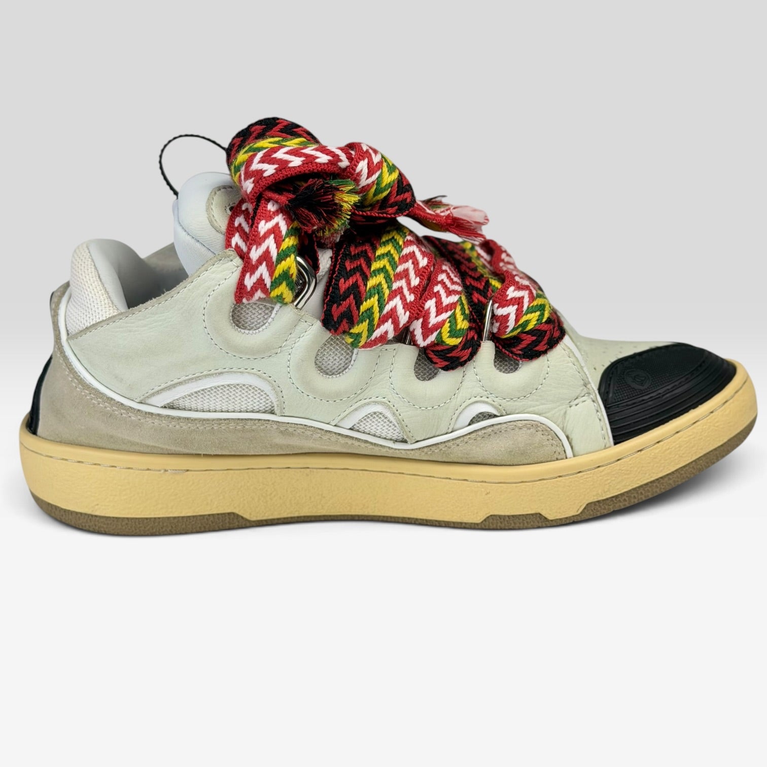 Lanvin White Ivory Sneakers