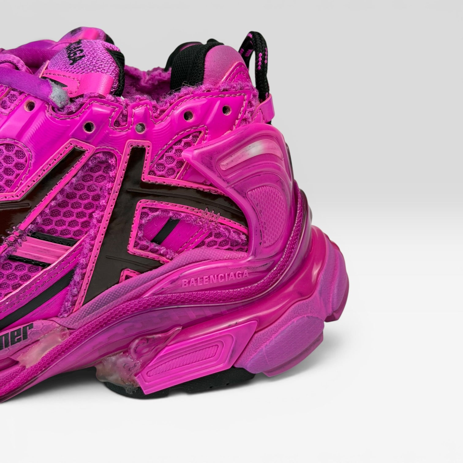 Balenciaga Runner Fuchsia Pink Sneakers