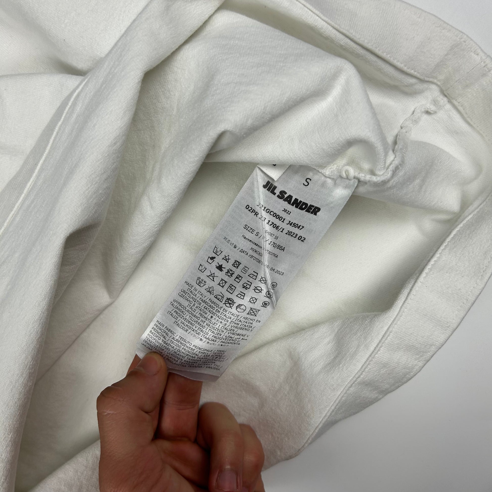 Jil Sander Logo T-shirt