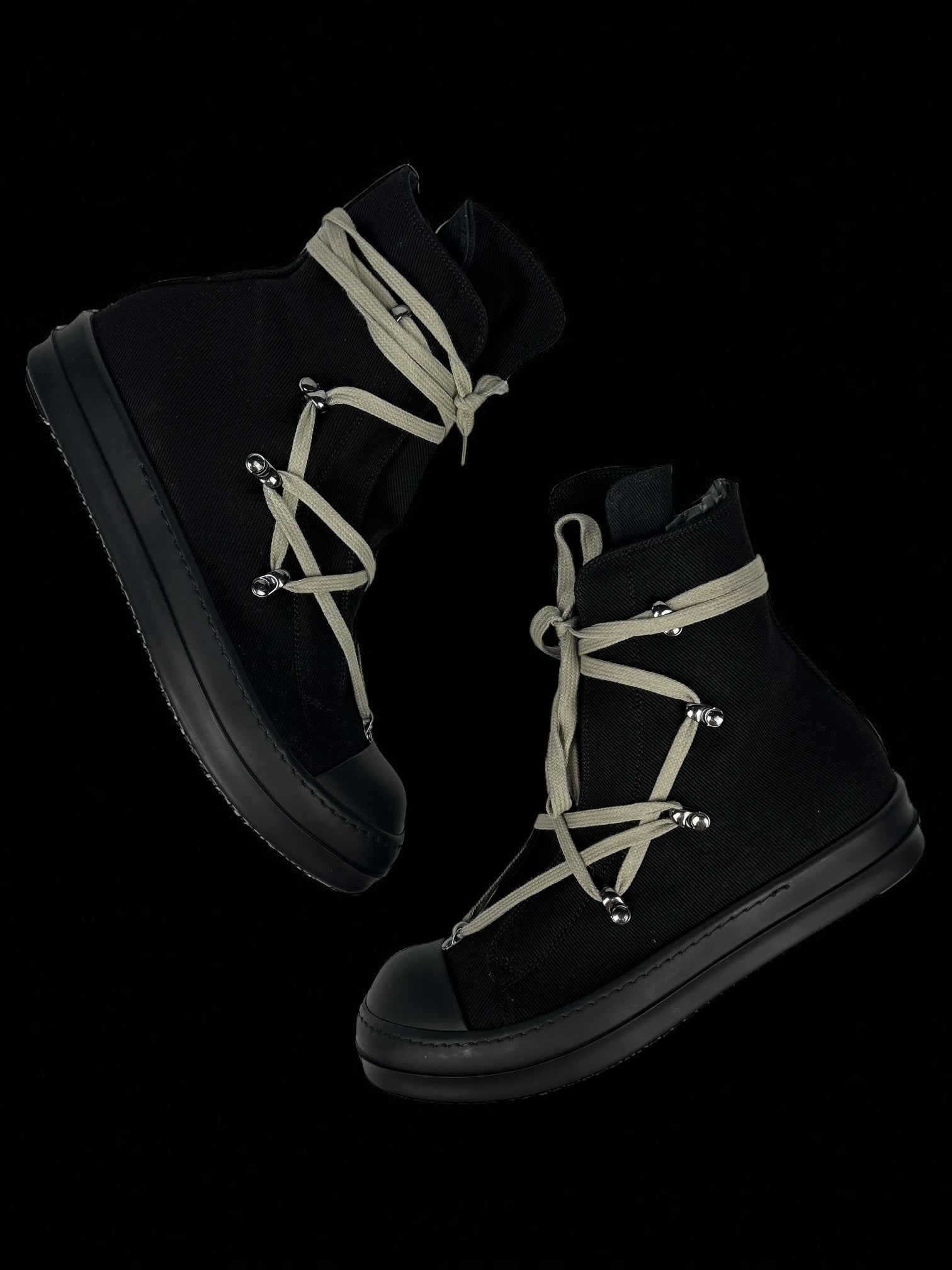 Rick Owens Ramones Hexagram Black