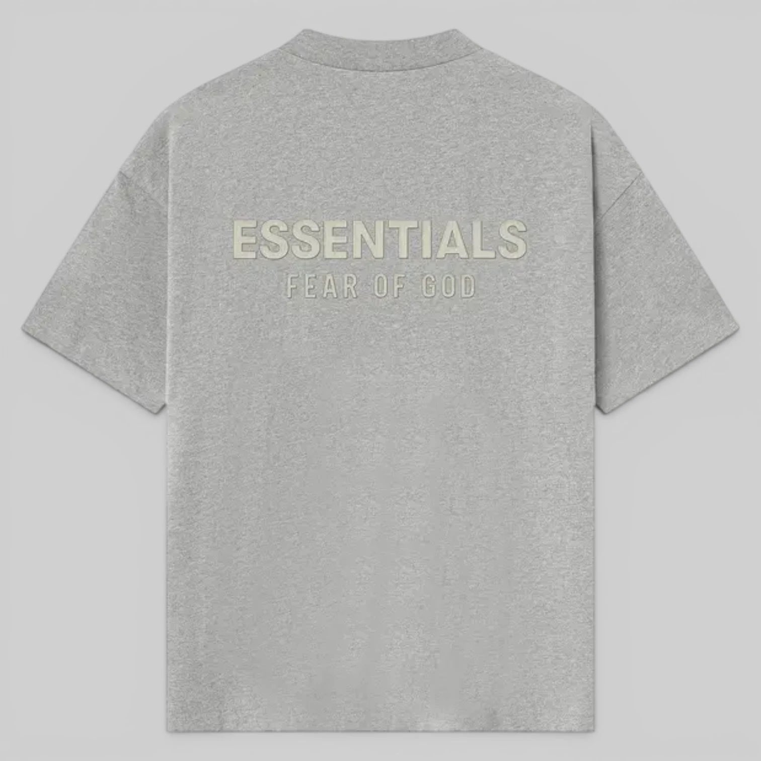 Tricou Essentials Fear Of God "Concrete Heather"