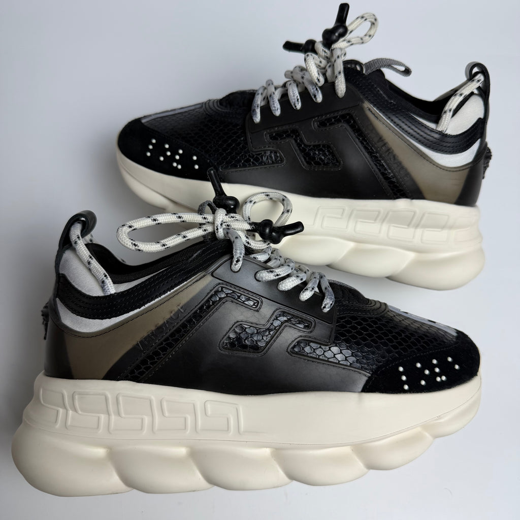 Versace Chain Reaction Black White