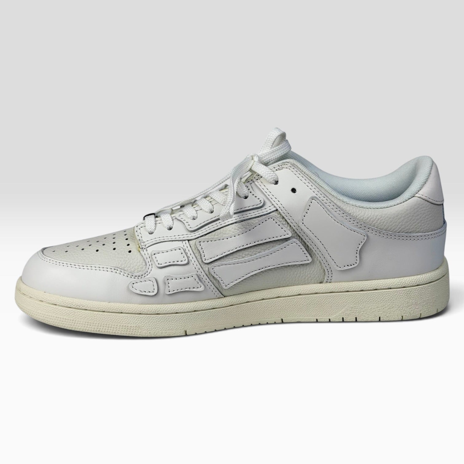 Amiri Skel Top Low White Sneakers