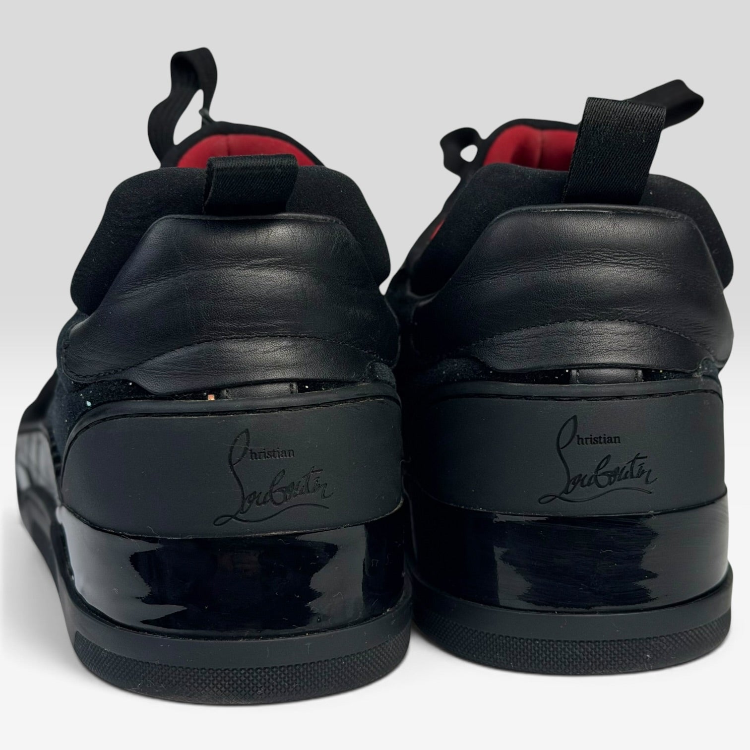 Christian Louboutin Aurelien Low-Top Black Glitter