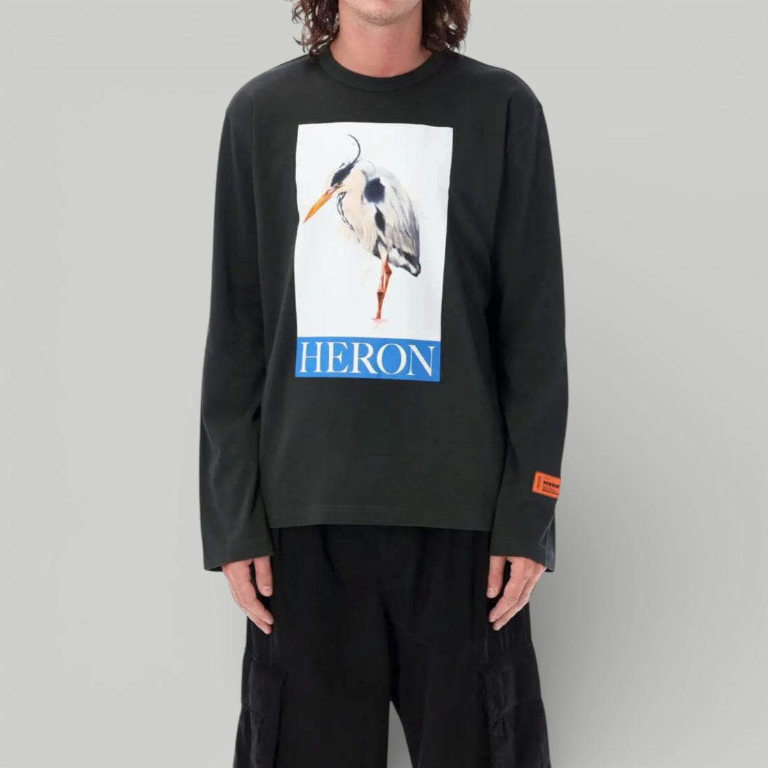 Heron Preston Bird Painted Longsleeve