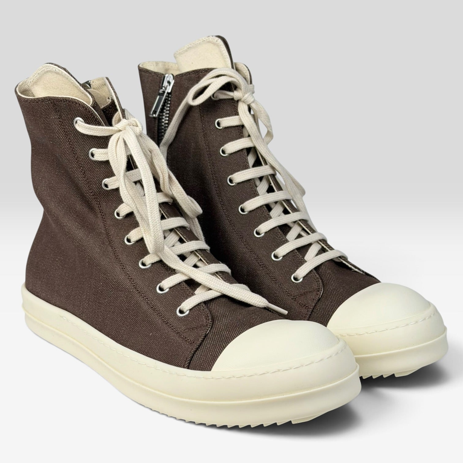 Rick Owens DRKSHDW Ramones High Dark Dust Denim