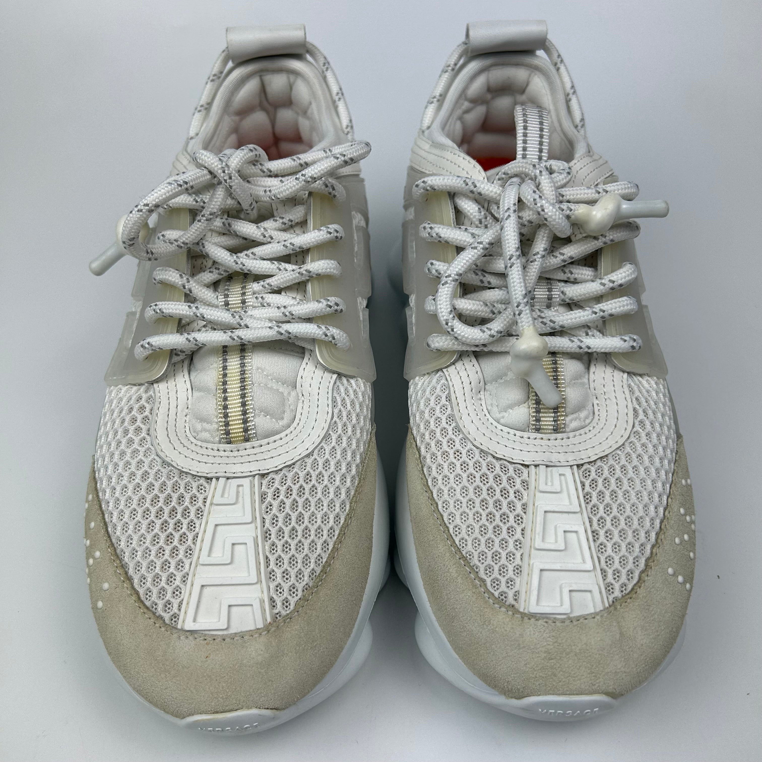 Versace Chain Reaction White – V STEALS