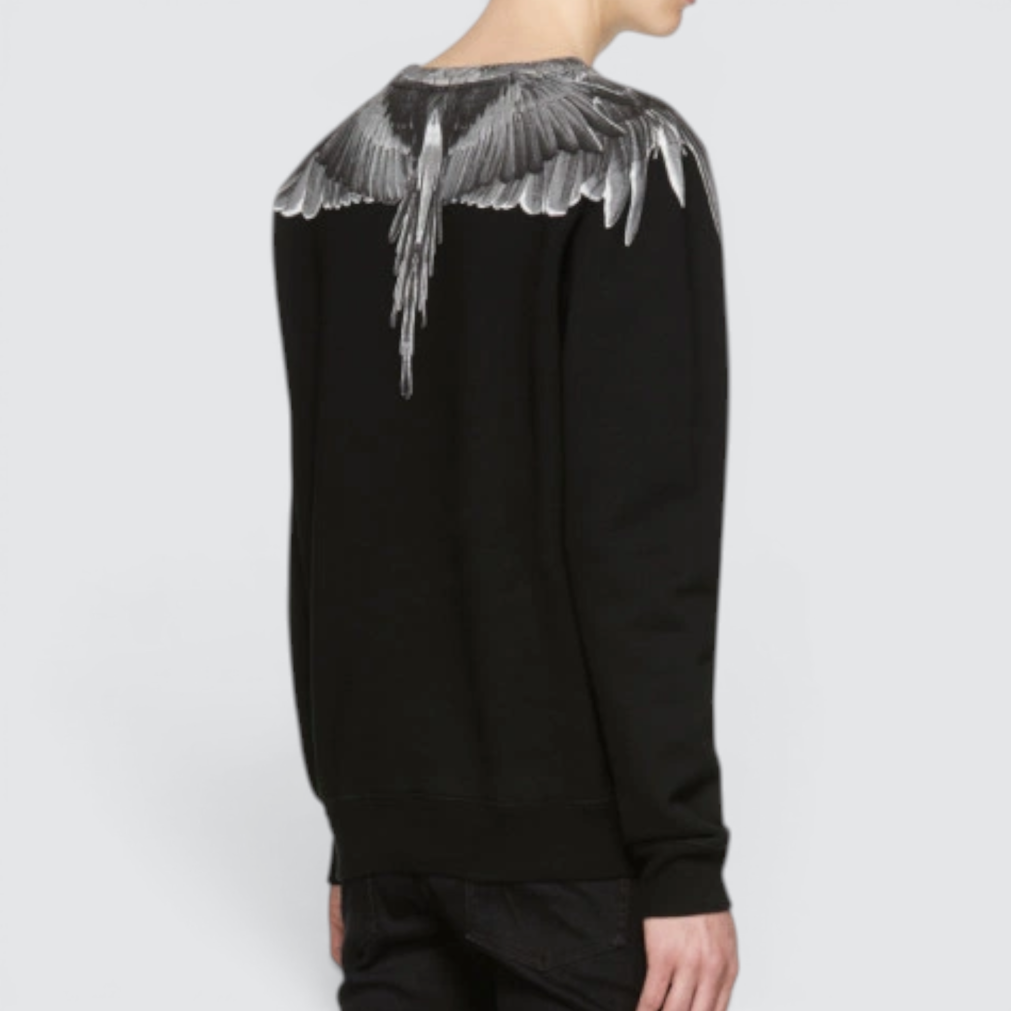 Marcelo Burlon Grey Wings Sweatshirt