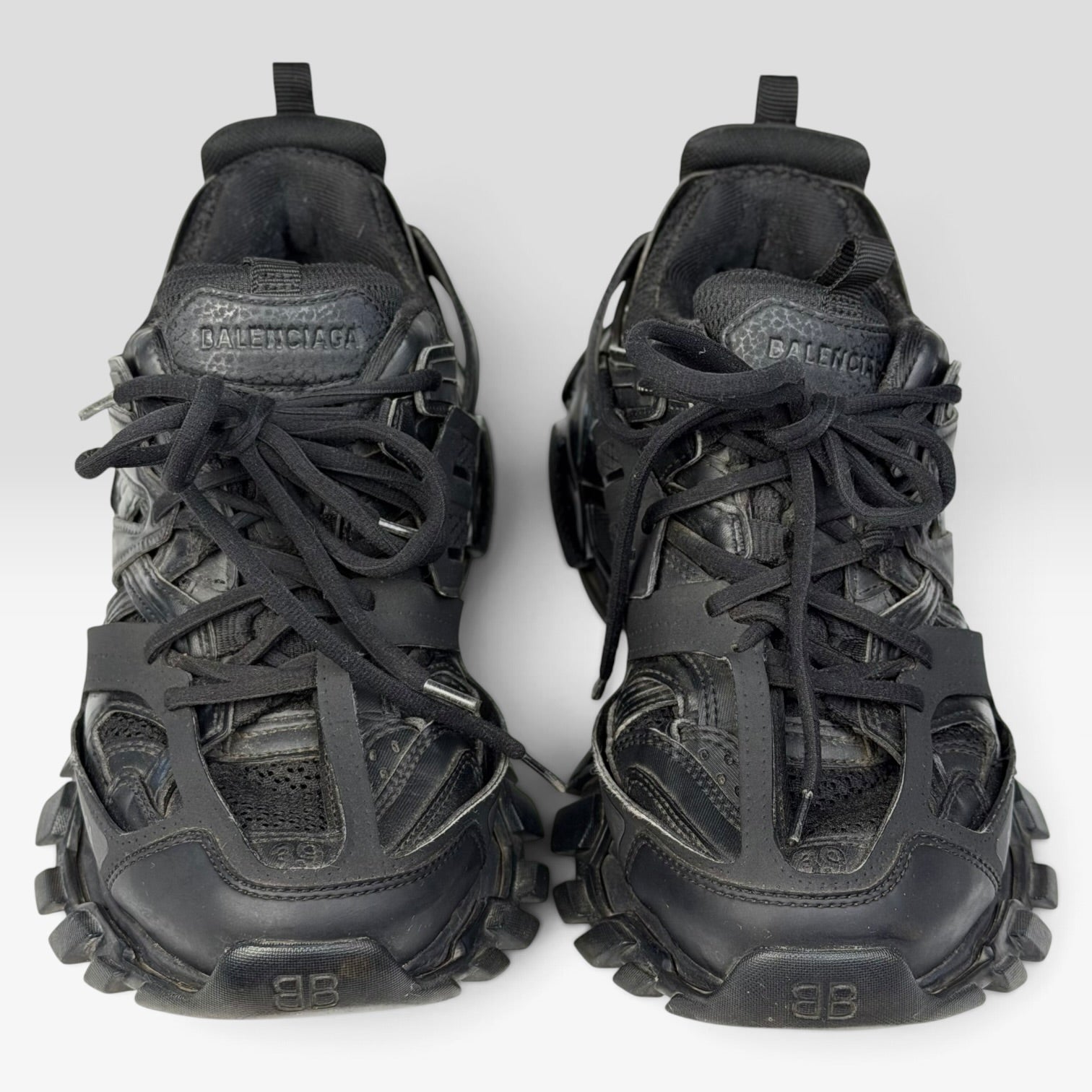 Balenciaga Track Clear Sole Black