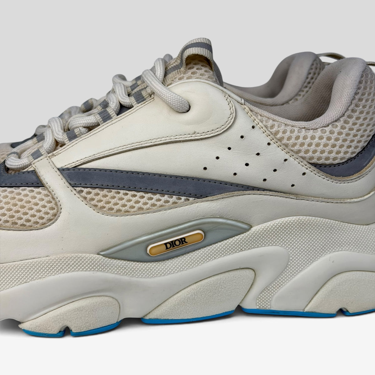Dior B22 Sneaker Cream/Light Blue | Sneakers Dior