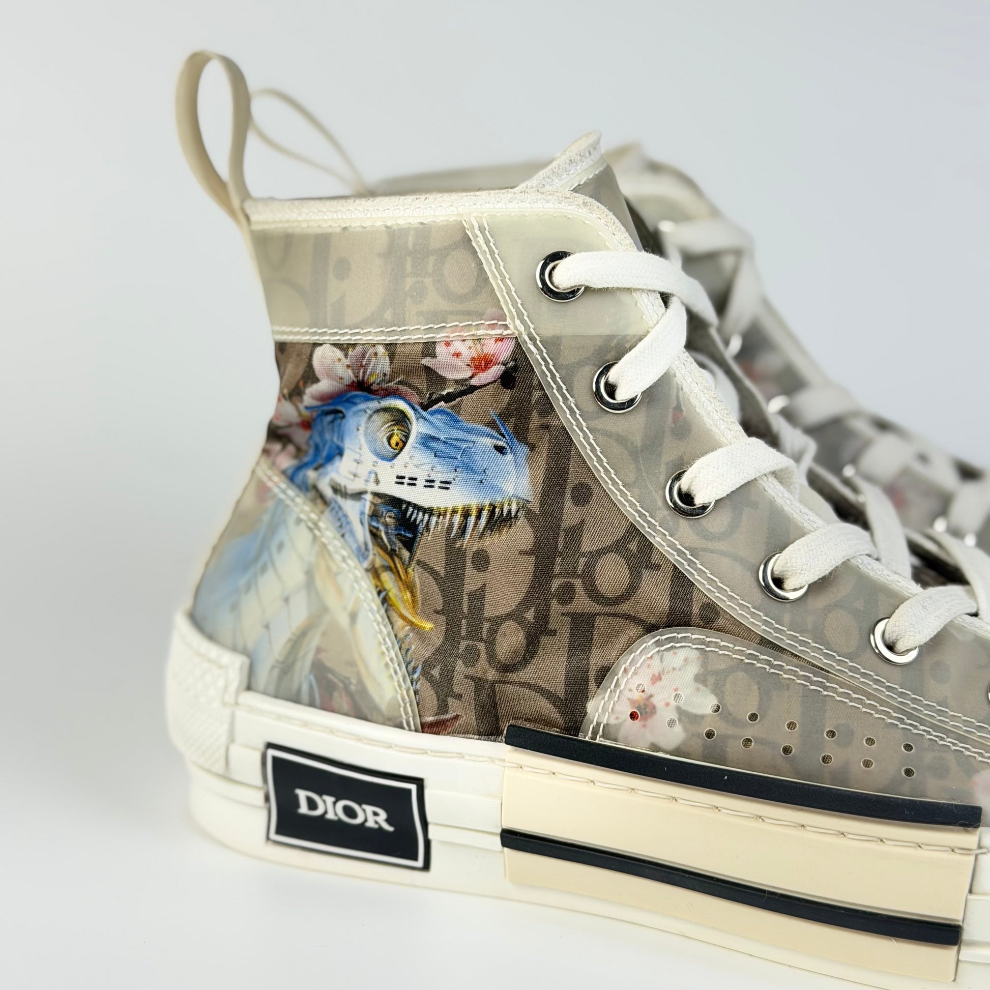 Dior B23 Sorayama White Sneakers