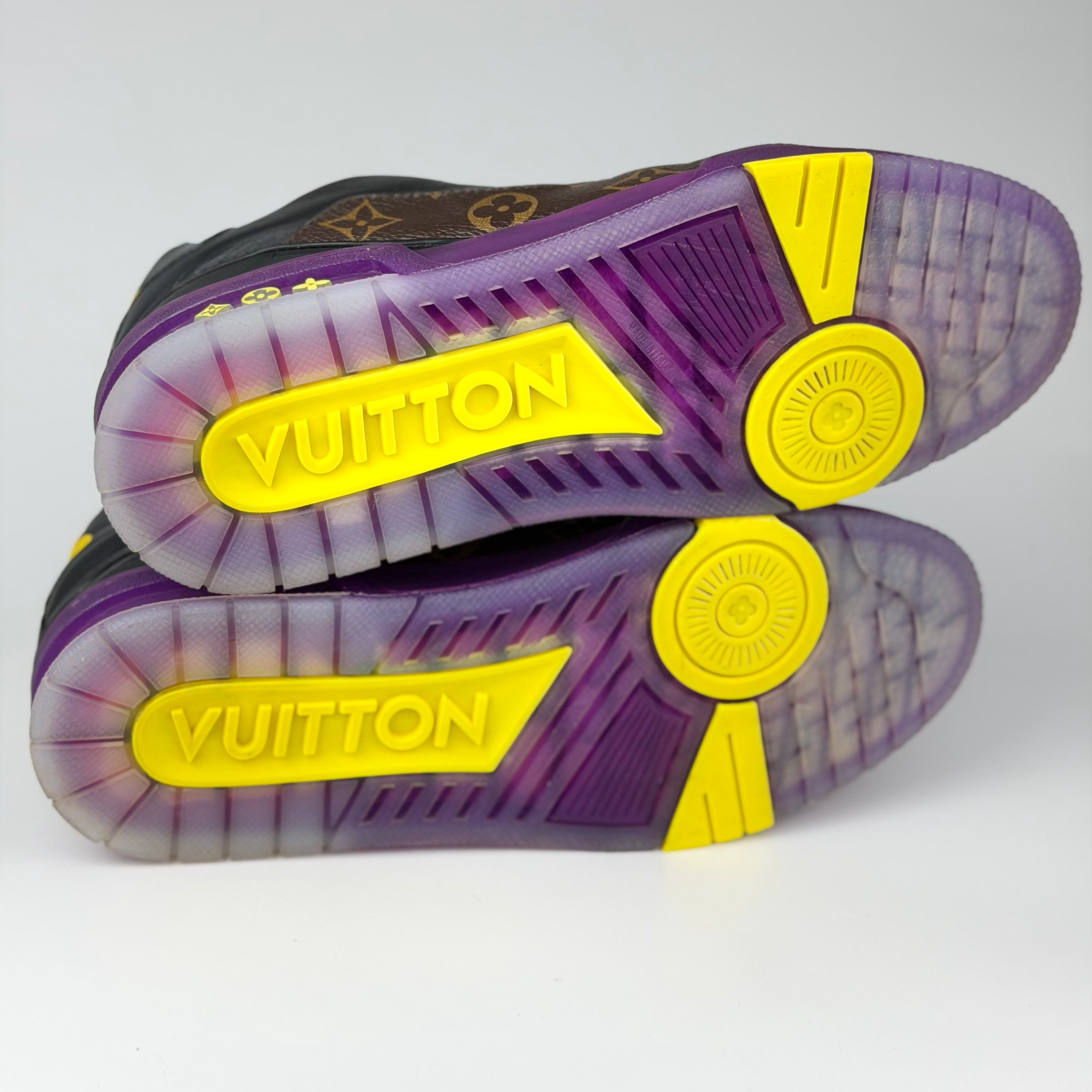 Louis Vuitton LV Trainer Purple Monogram