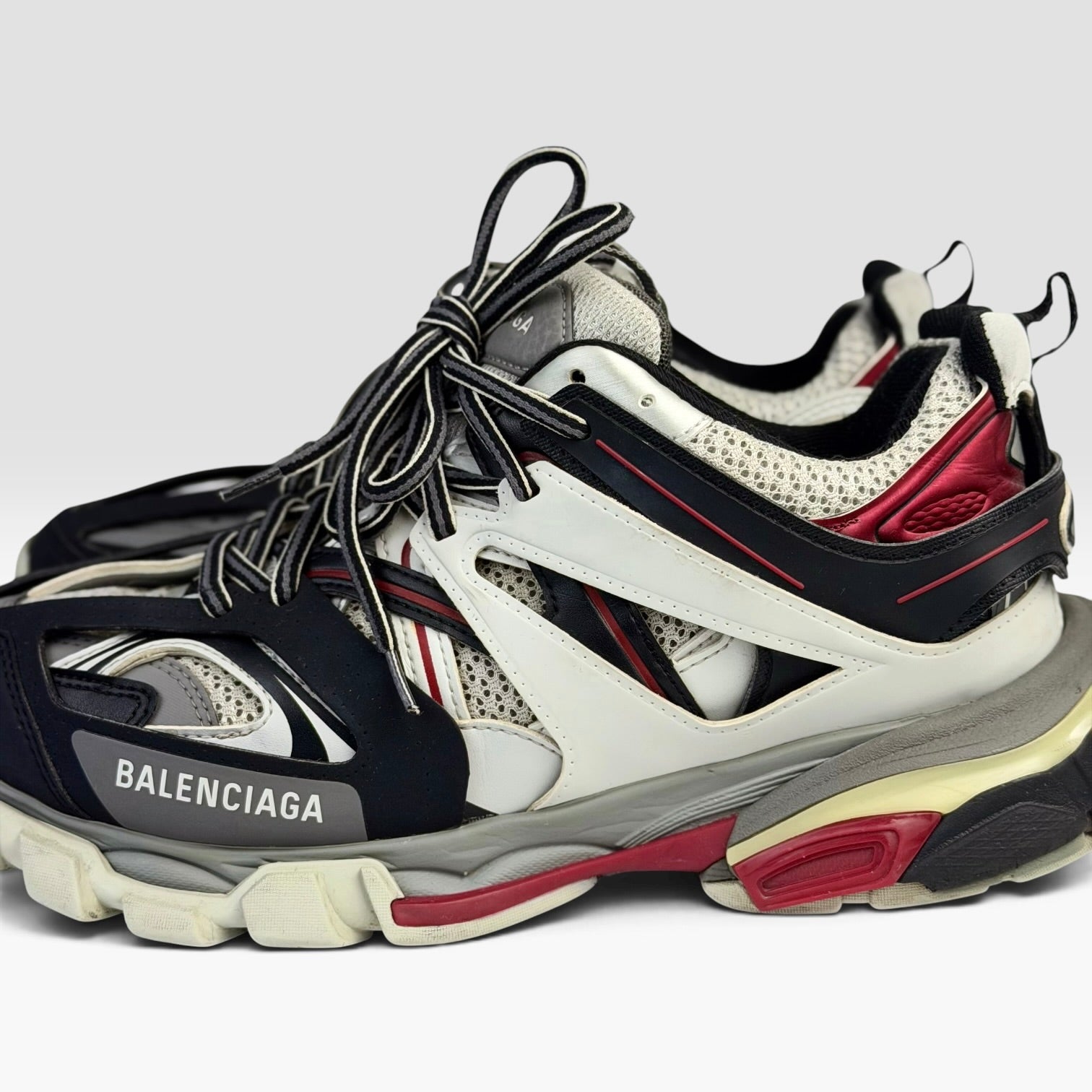 Balenciaga Track White/Grey/Red