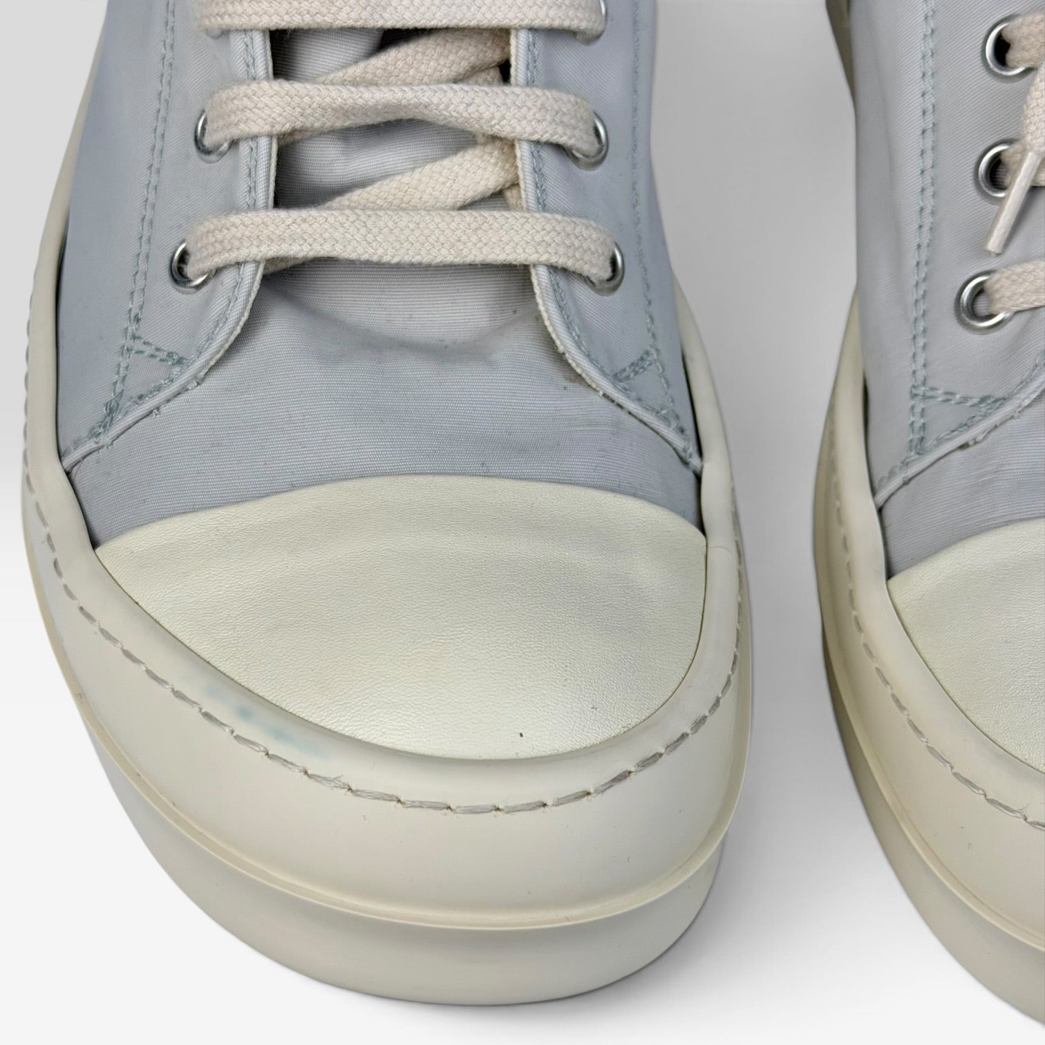 Rick Owens DRKSHDW Ramones Low Grey/Milk