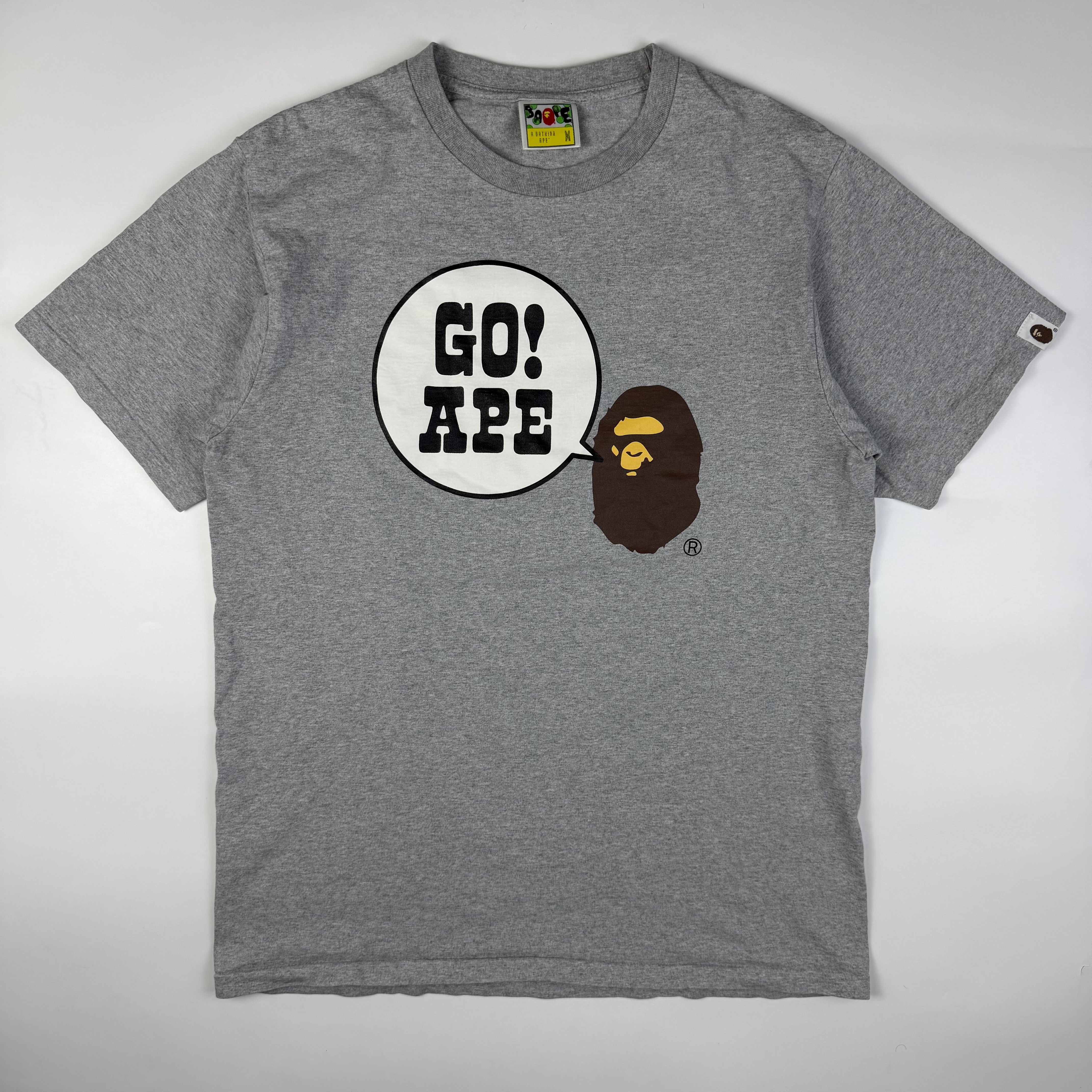 A BATHING APE 「GO APE!」Tシャツ Bape Go Ape T-shirt – V STEALS