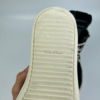 Rick Owens Geobasket Black Milk