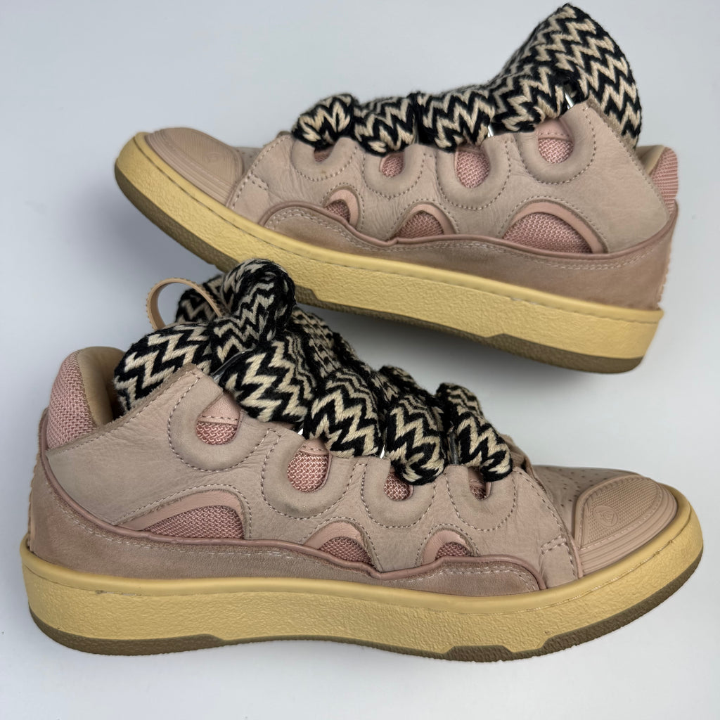 Lanvin Curb Pink Sneakers