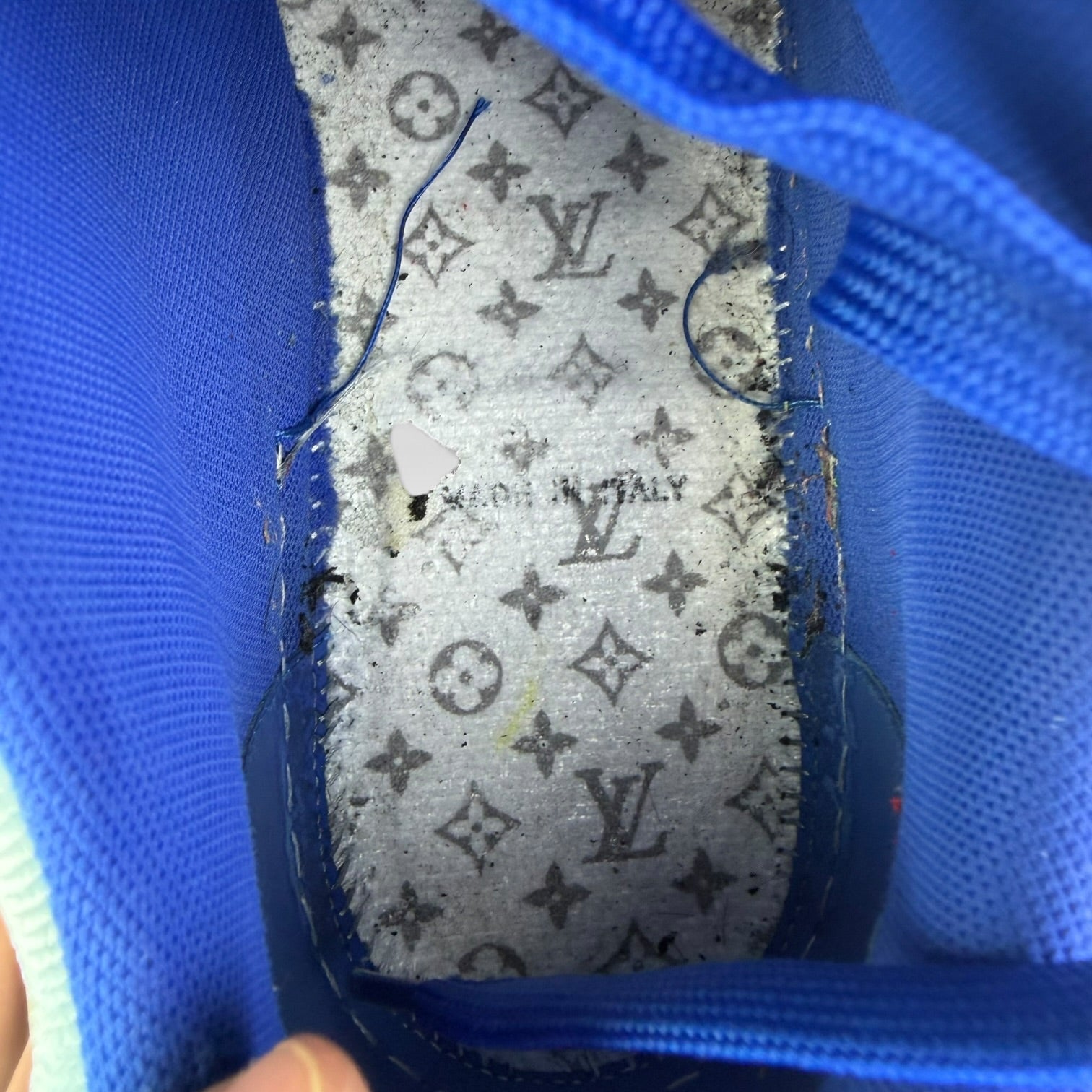 Louis Vuitton LV Trainer Sky Blue/Teal Monogram