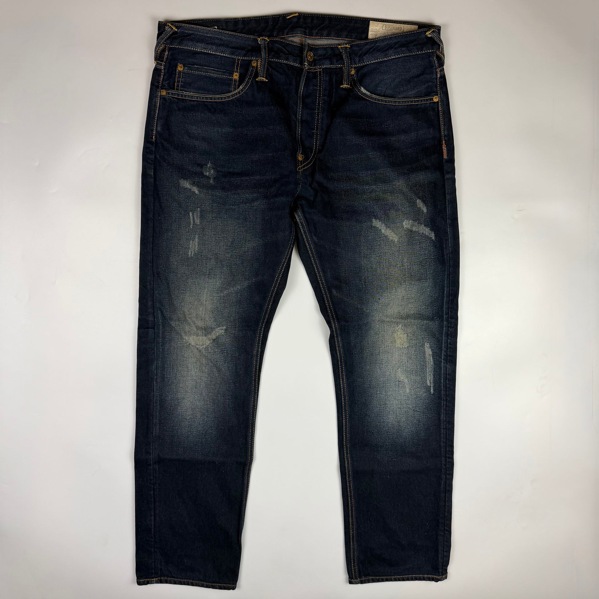 Evisu Kuro Seagull Jeans