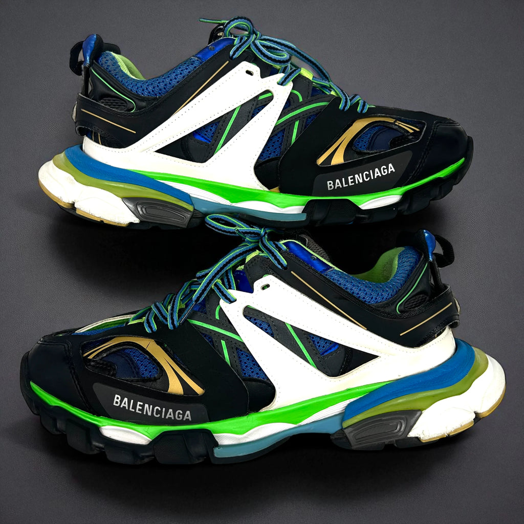 Balenciaga Track Blue Green