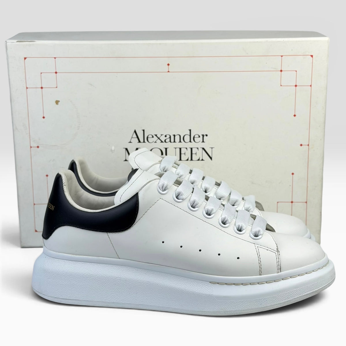 Alexander McQueen Oversized Sneakers White