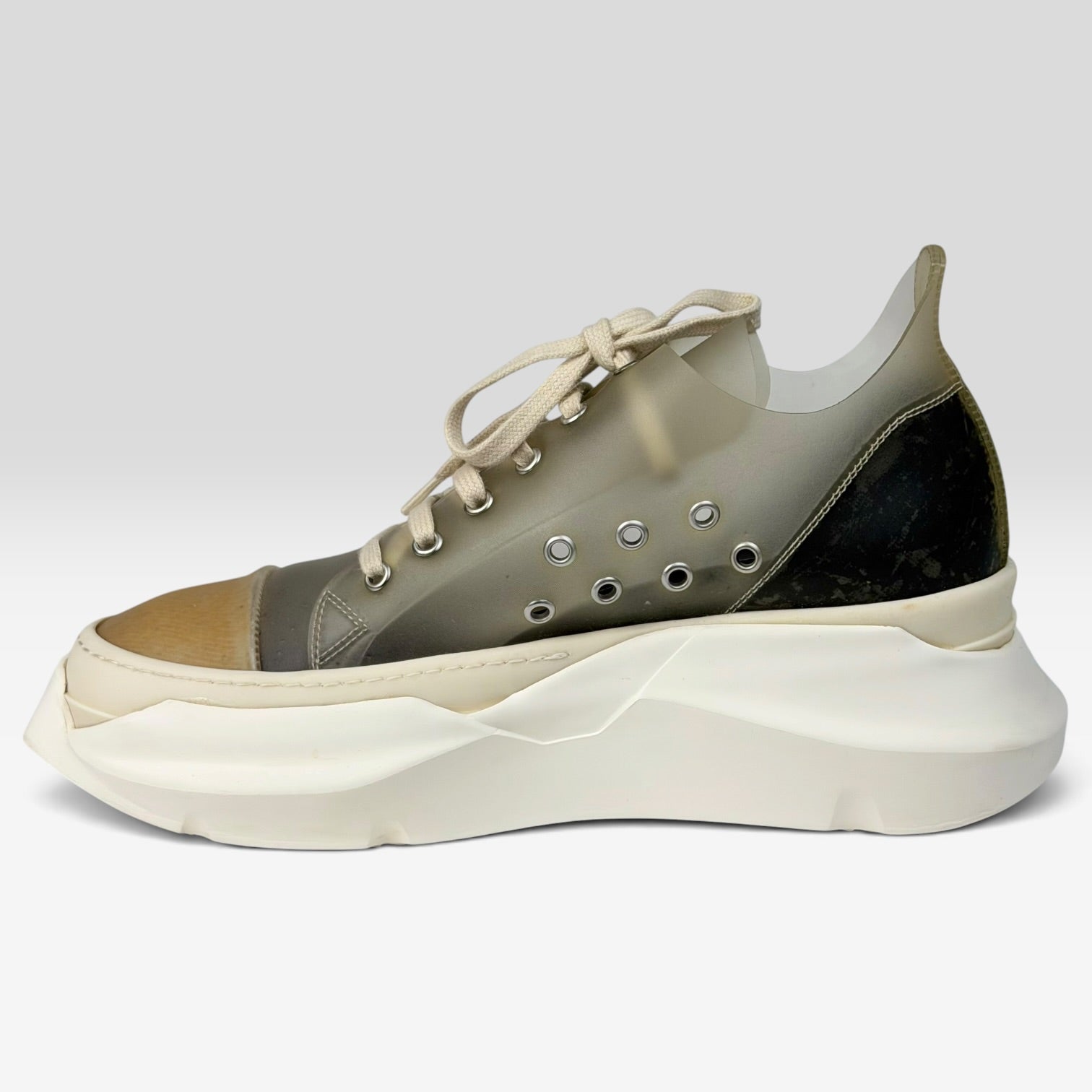 Rick Owens DRKSHDW Abstract Low Ramones PVC