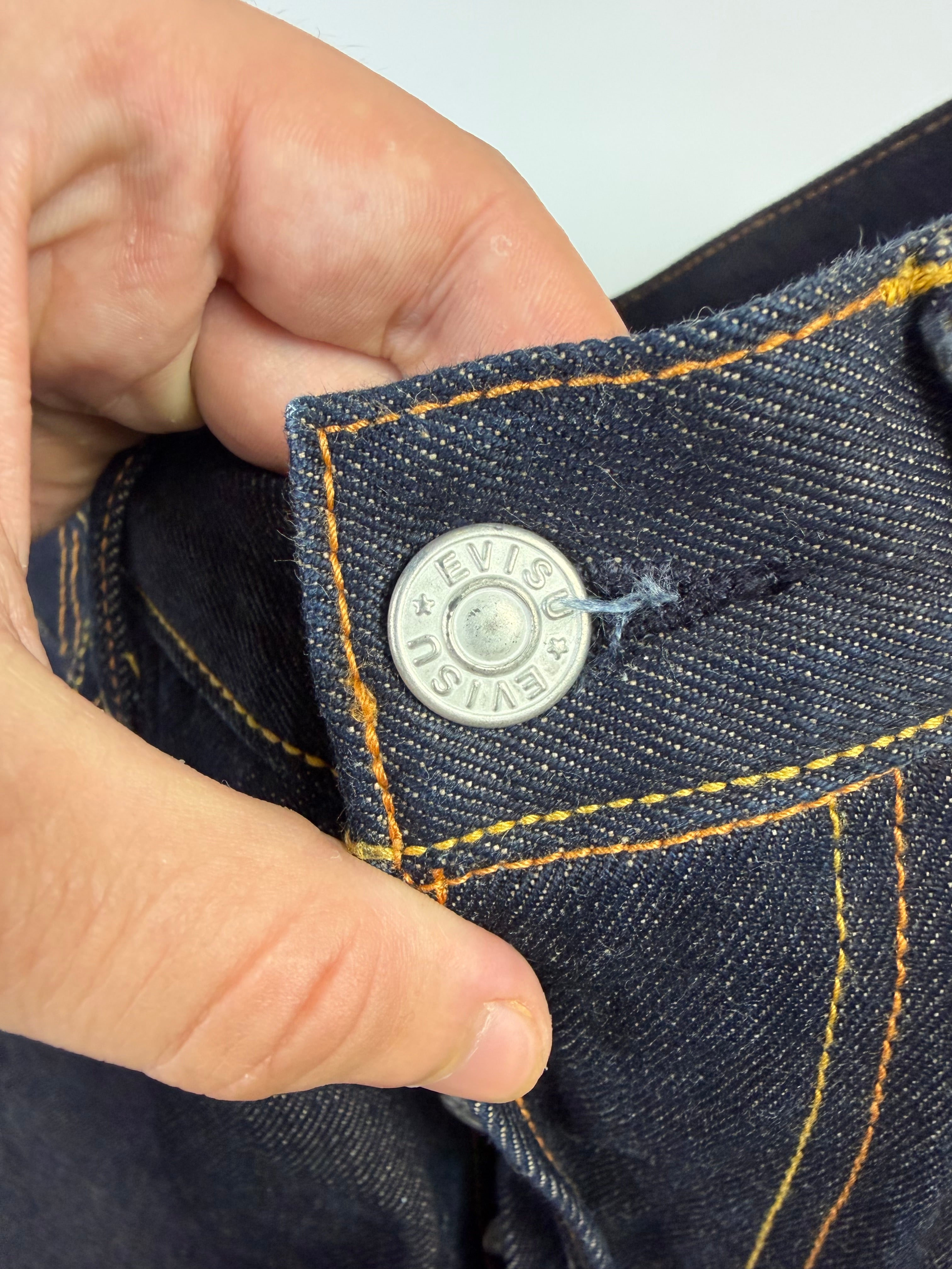 Evisu No. 3 Seagull Japanese Denim Shorts