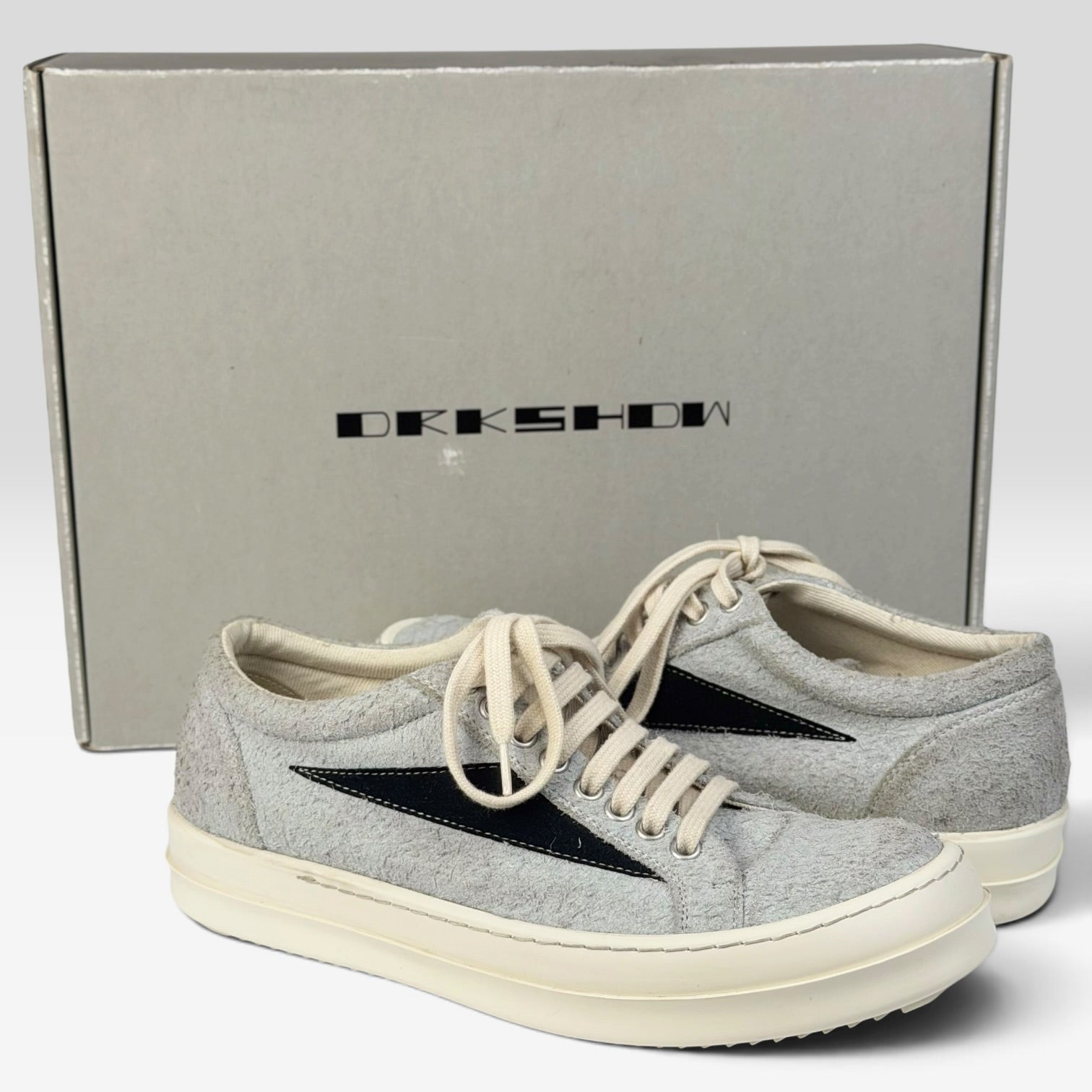 Rick Owens Vintage Sneaks Oyster Suede