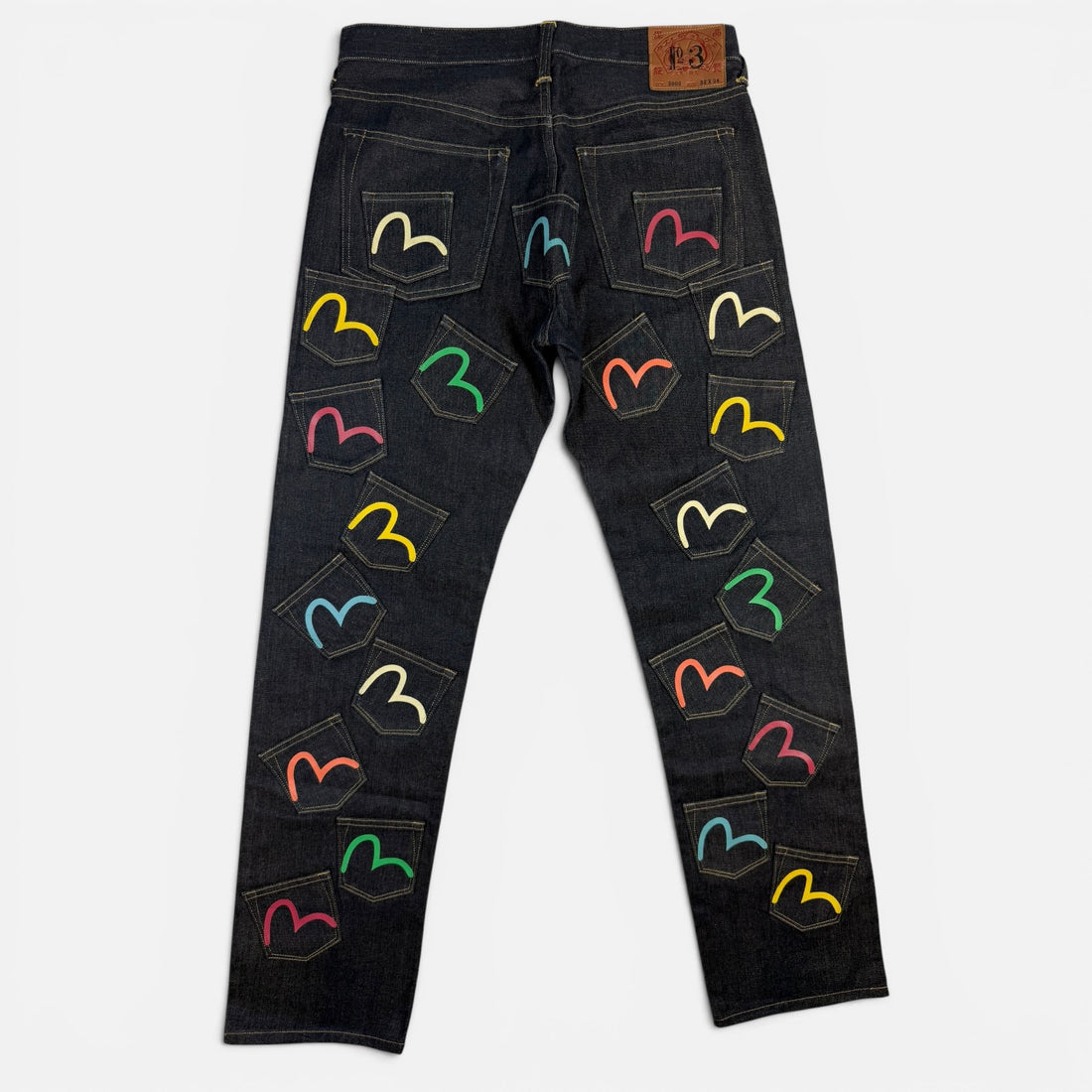 Evisu No. 3 2000 Multi-Pocket Seagull Japanese Denim, vedere din față
