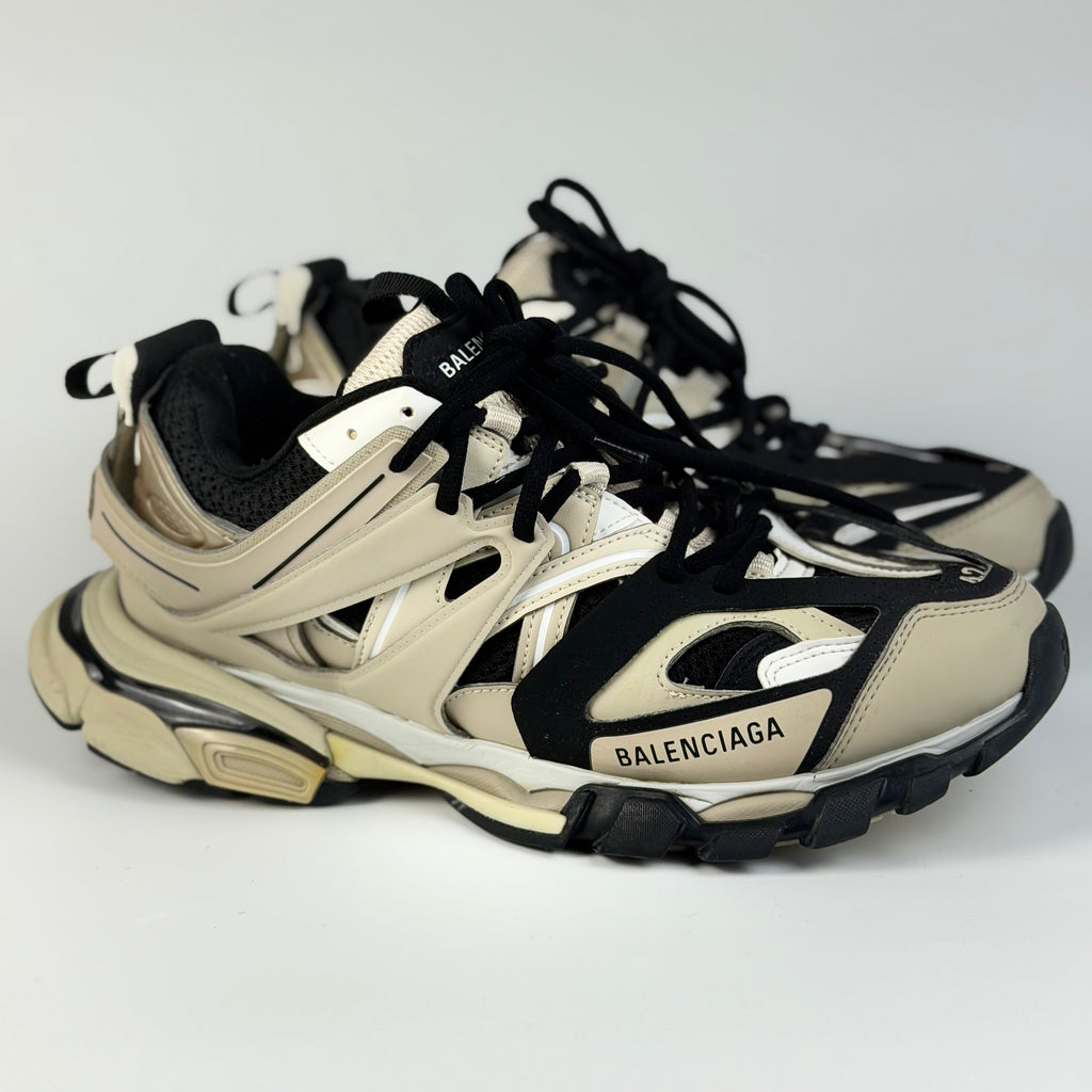 Balenciaga Track Beige Black