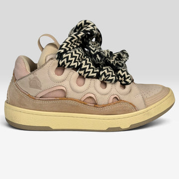 Lanvin Curb Pink Sneakers