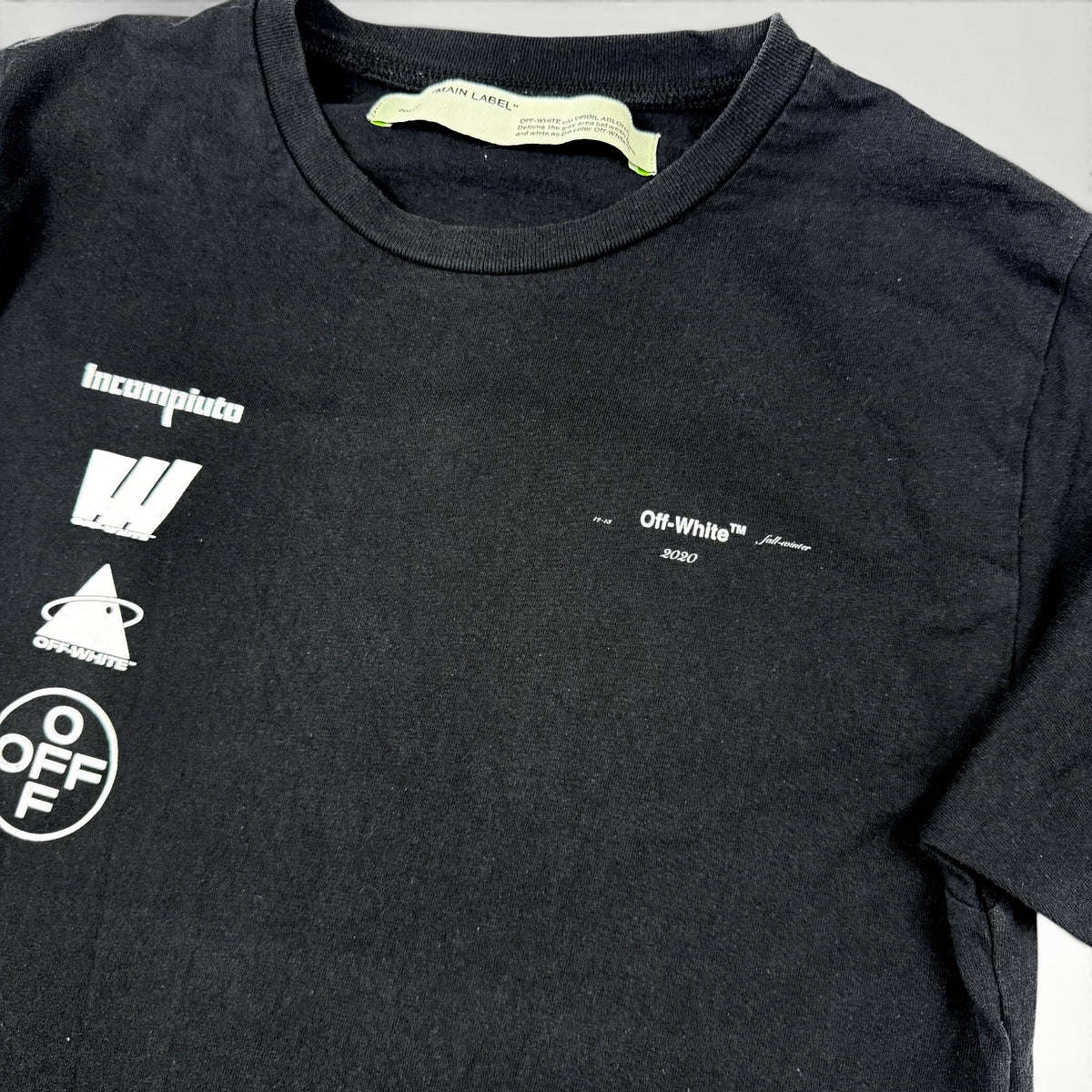 Off-White Mariana De Silva Print T-Shirt Black