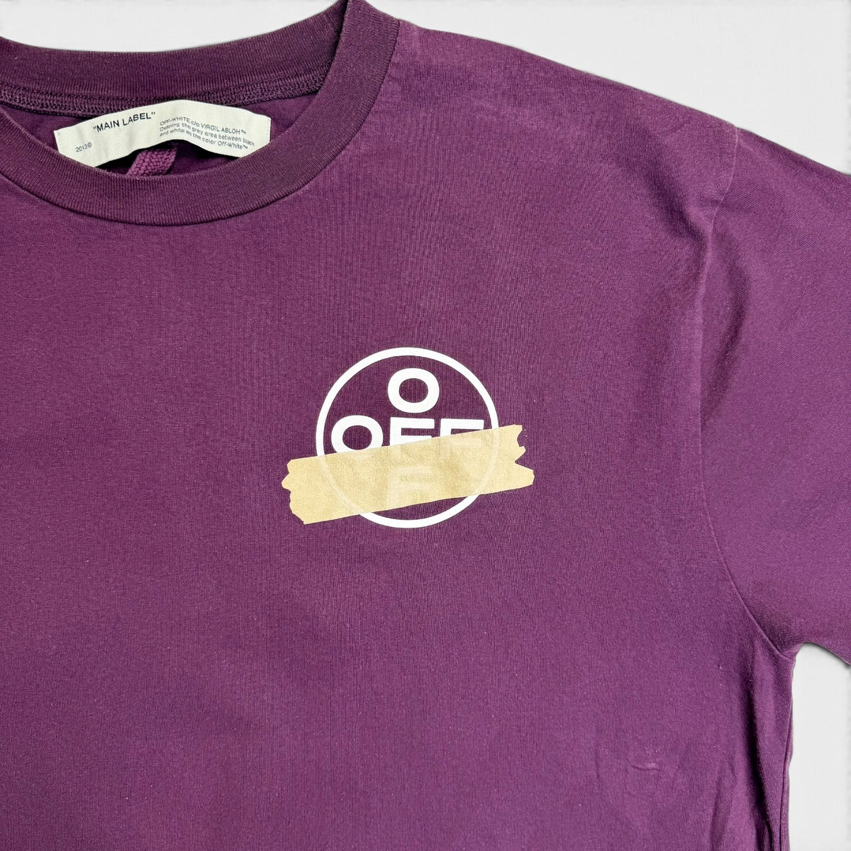 Off-White Purple Tape Arrows T-Shirt
