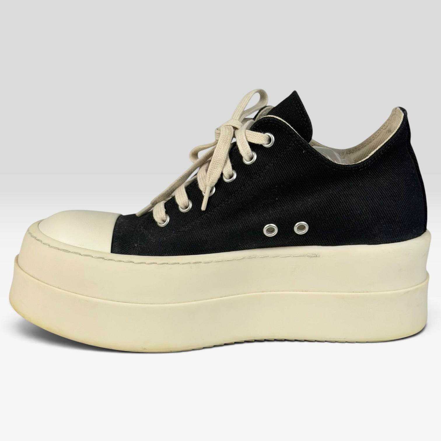 Rick Owens DRKSHDW Mega Bumper Ramones Black | Sneakers Rick Owens