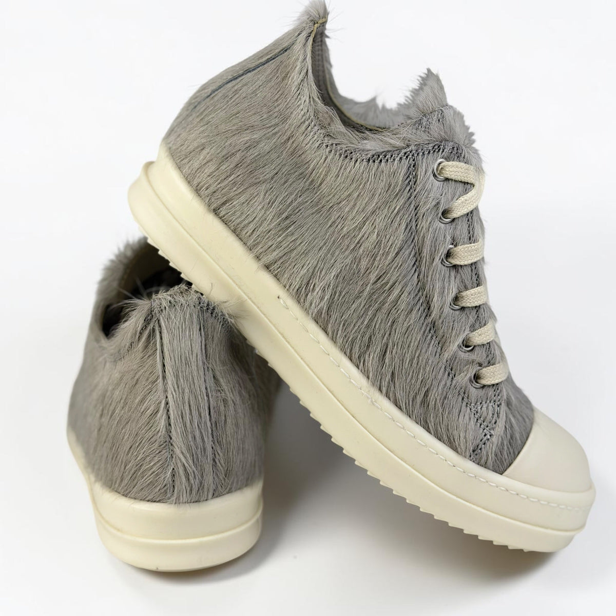 Rick Owens Strobe Fur Sneakers