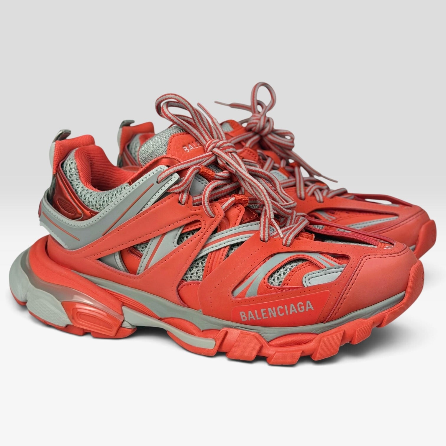 Balenciaga Track Orange/Grey Sneakers