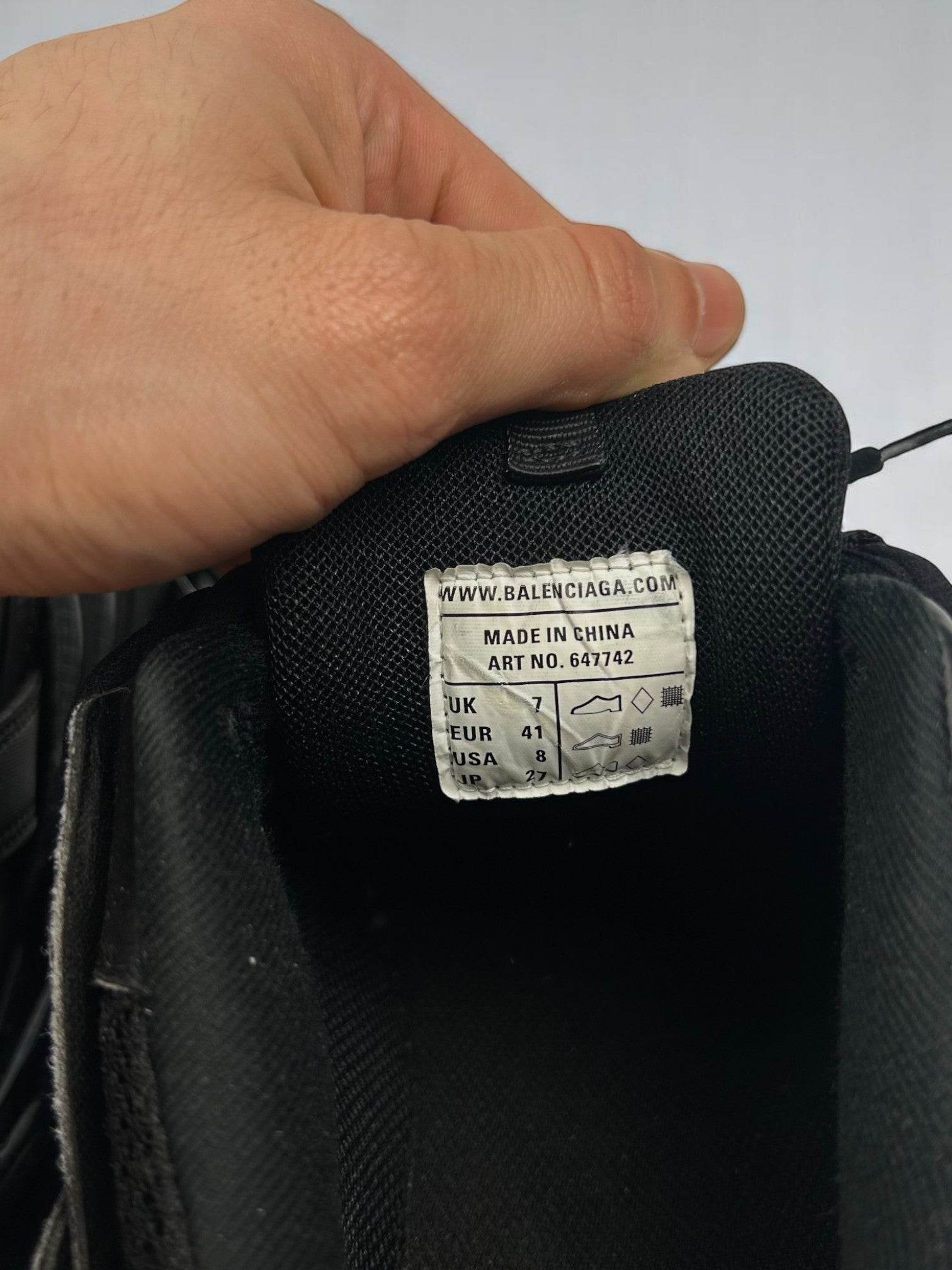 Balenciaga Track Black Clear Sole - V STEALS