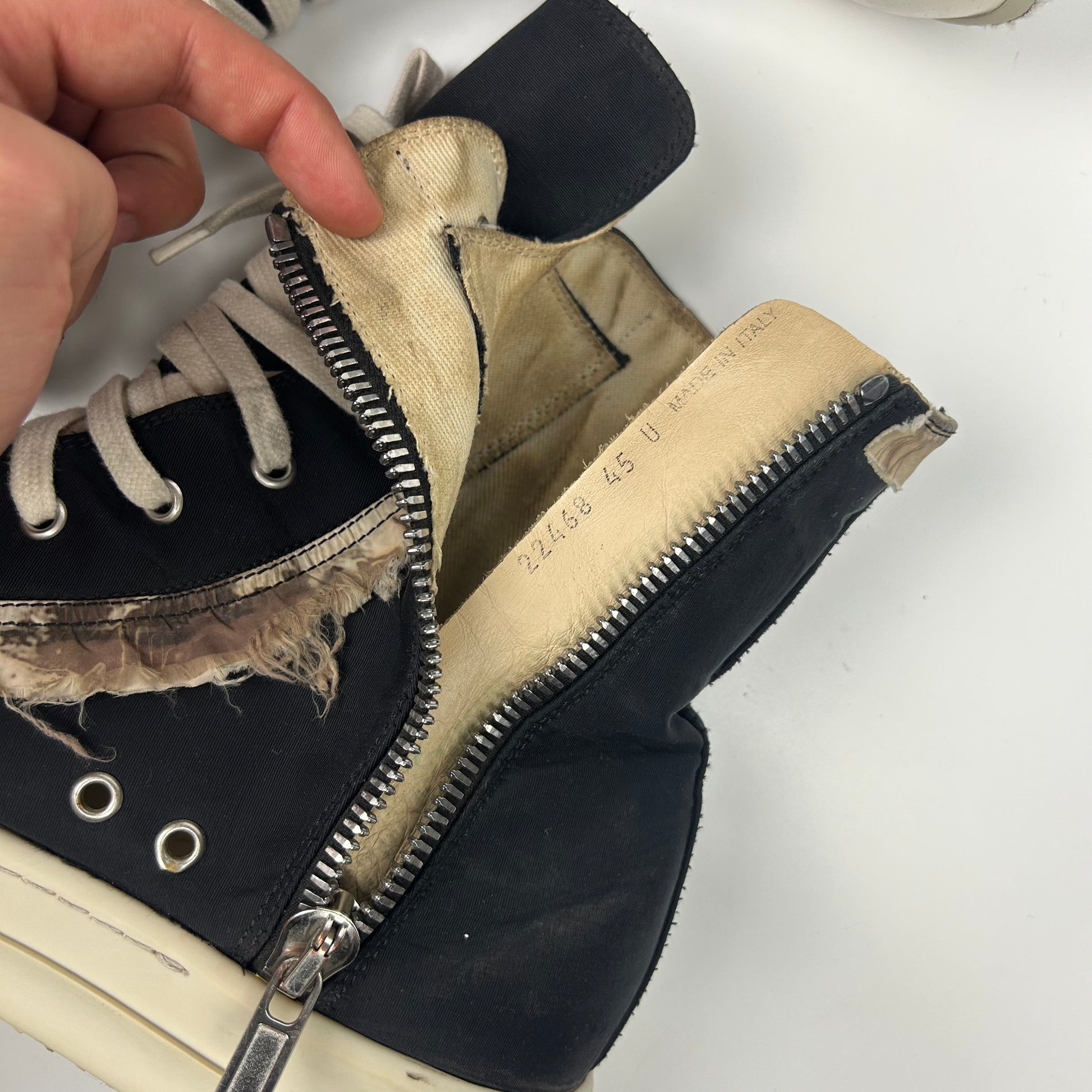 Rick Owens Ramones High Strap