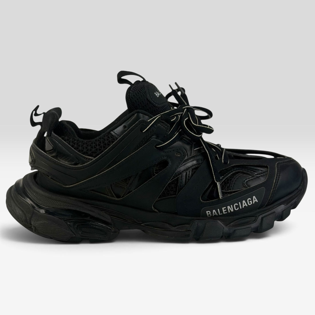 Balenciaga Track Sneakers, negru, vedere din față