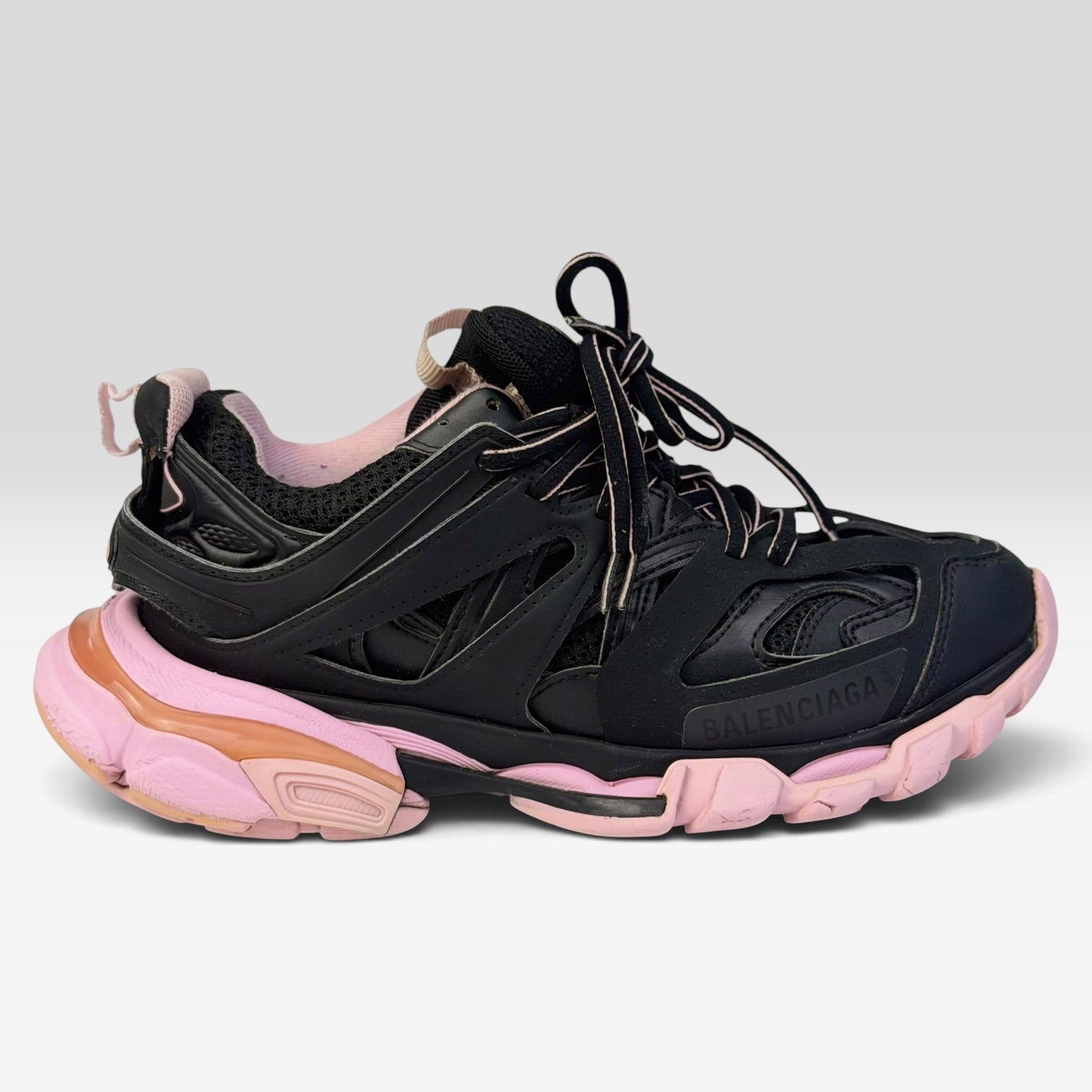 Balenciaga Track Black/Pink Sneakers
