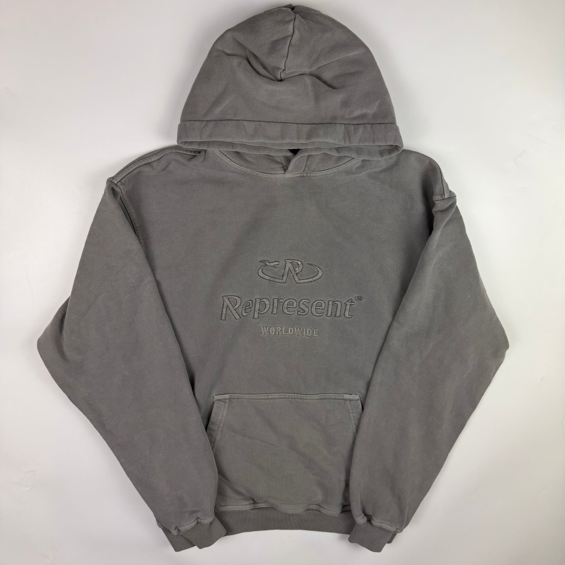 Represent Worldwide Grey Hoodie