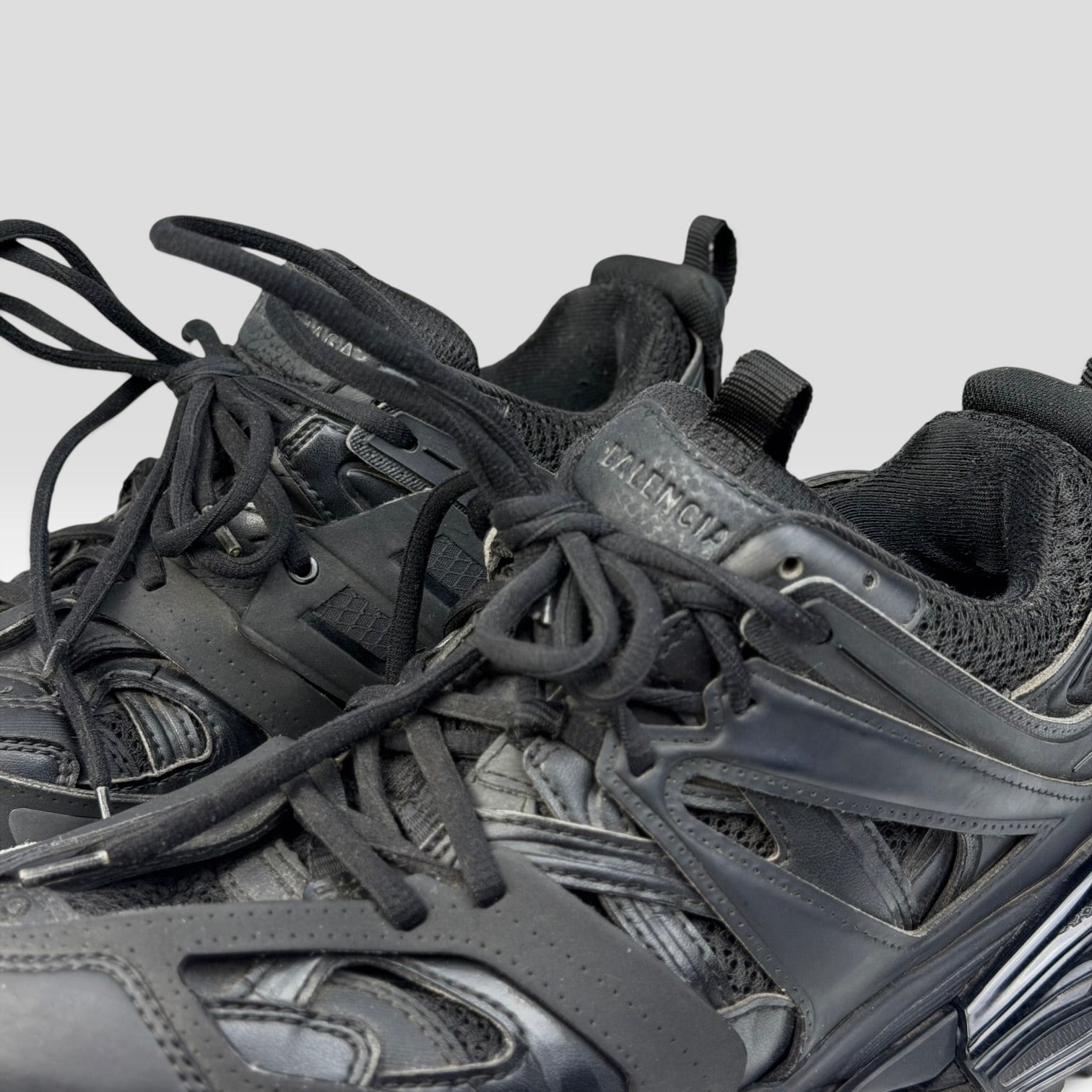 Balenciaga Track Clear Sole Black