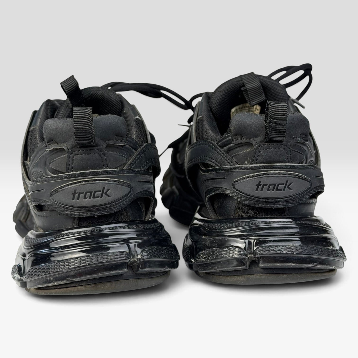 Balenciaga Track Clear Sole Black