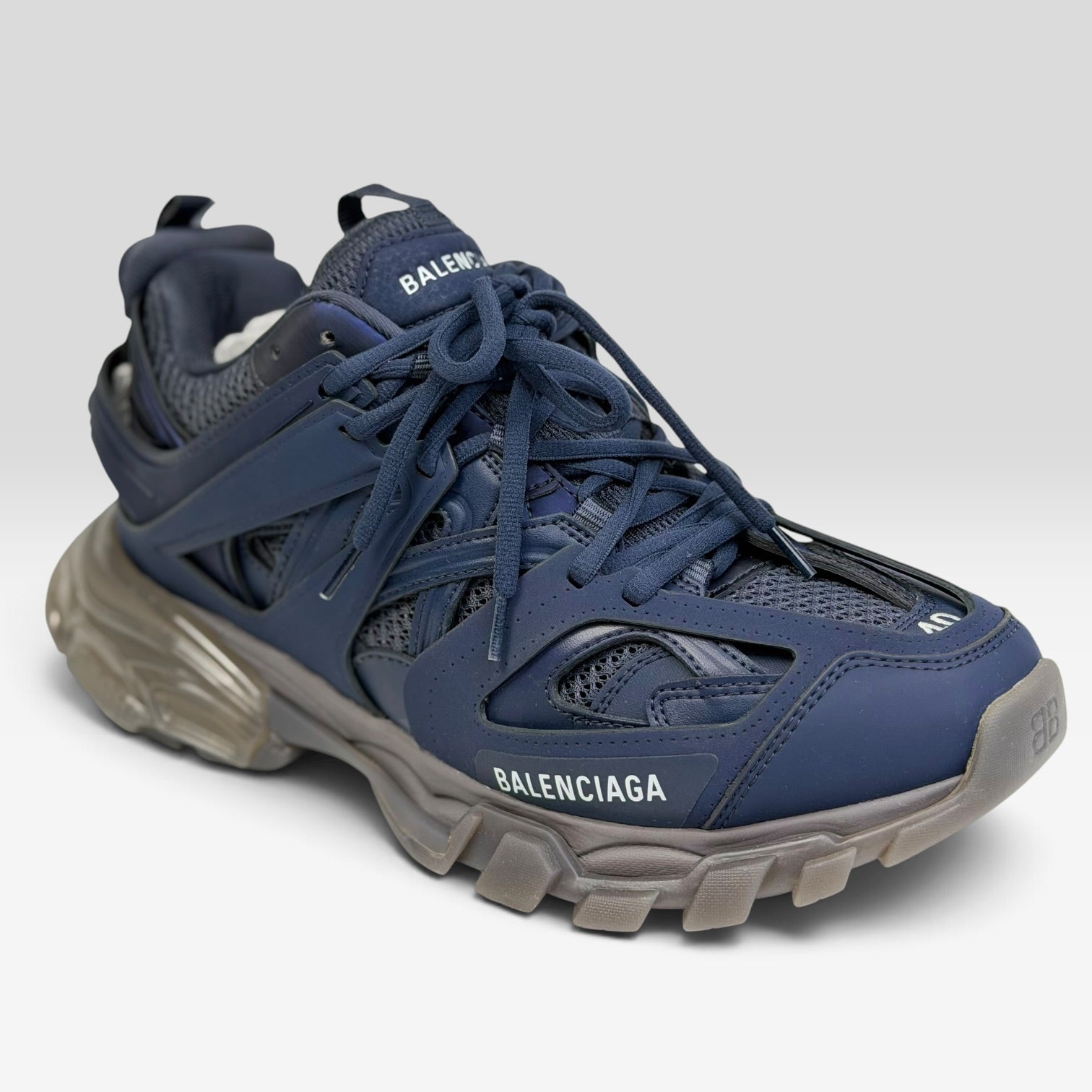 Balenciaga Track Clear Sole Dark Grey/Navy