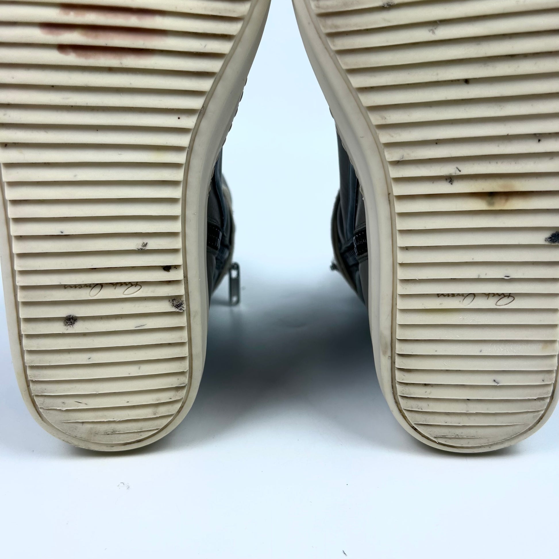Rick Owens Geobasket Grey Reflective