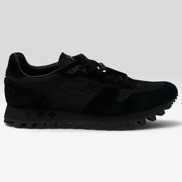 Louis Vuitton Runner Black Mesh & Suede | Sneakers Louis Vuitton