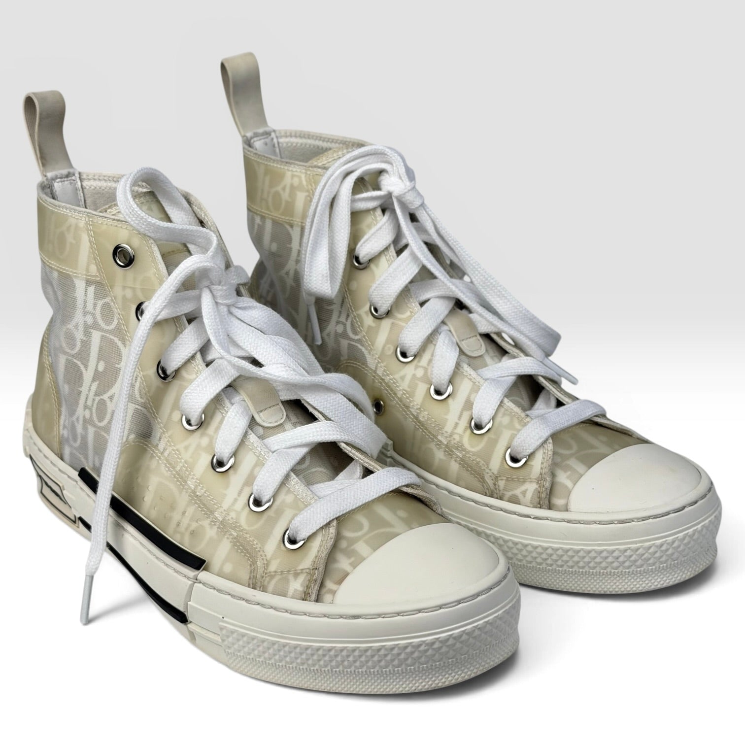 Dior B23 High-Top White Oblique